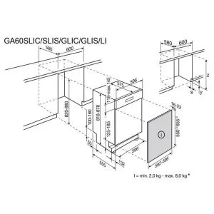 Electrolux GA60GLICSP – Lave-vaisselle Norme UE 60 Cm 6