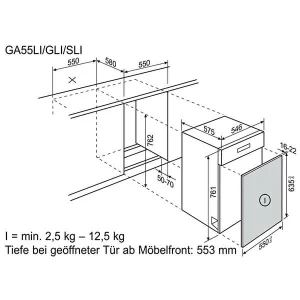 Electrolux GA55LIBR – Lave-vaisselle Norme CH 55 Cm 6